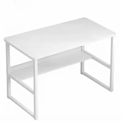 Immagine prodotto di Scrivania computer loft bianca per ragazzi con ripiano 100 cm