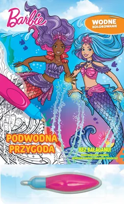 Obrázok produktu pre Barbie. Podwodna przygoda. Wodne kolorowanie