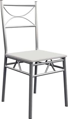 Image de Ensemble de salle à manger, 5 pièces, blanc, métal et MDF