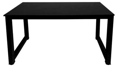 Produktbild von Computertisch - Küchentisch - Metall und Holz - 120 cm x 60 cm - Schwarz