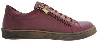 Imagen del producto de Andrea Conti - Zapatos de mujer, zapatos con cordones, estilo deportivo, color rojo, para uso diario