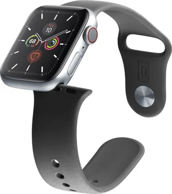 Produktbild von Cellularline Urban Band Apple Watch 42 / 44 / 45 mm - Ersatzarmband - schwarz