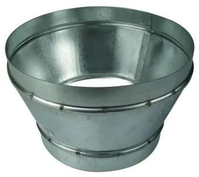 Produktbild von Reduzierstück, Metall, ø 250 mm auf ø 200 mm