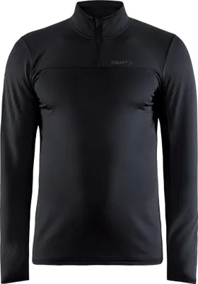 Produktbild von Craft Gain Midlayer Longsleeve Herren - Schwarz | Größe: L