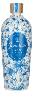 Image de Generous Gin AZUR Floral 40% Vol. 0,7l