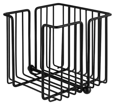Produktbild von APS 11771 Serviettenhalter URBAN, Metall verchromt, 19 x 19 cm, Höhe 18 cm, für ca. 120 Servietten (1/4 Falz)