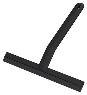 Immagine prodotto di Spazzola per vetri e doccia, 25 cm, silicone antiscivolo, nera