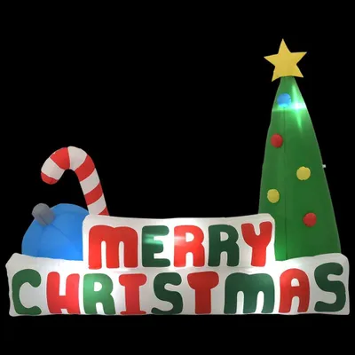 Image de Décoration gonflable de Noël 240x188 cm