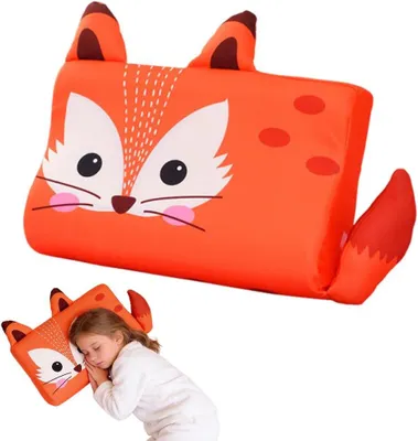 Immagine prodotto di Cuscino ergonomico per bambini, 45x27 cm, traspirante, ideale per chi dorme sul fianco