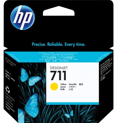 Image de HP 711 Gelb Tintenpatrone