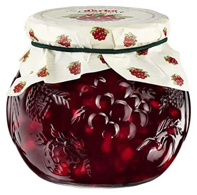 Immagine prodotto di Darbo mirtilli rossi selvatici naturali puri composta fine decorazione crostata in vetro 600g