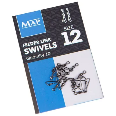 Obrázok produktu pre MAP Feeder Link Swivels - 12