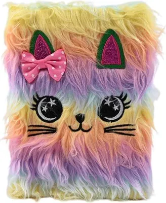 Produktbild von Notizblock Plüsch Katze D42986 51805