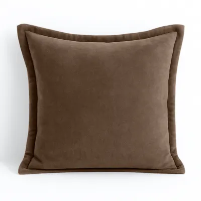 Produktbild von AX LIVING Kissen Braun Florinna mit Paspel Manila robust stilvoll