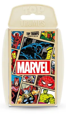 Zdjęcie produktu dla Top Trumps – gra karciana w stylu retro z motywami Marvel Comics