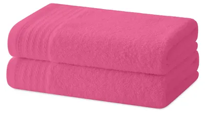Obrázok produktu pre Sada do kúpeľne – 2 ručníky – kúpeľné ručníky – 100 % bavlna – 480 g/m2 –