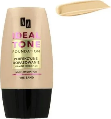 Produktbild von AA Ideal Tone Foundation Gesichtsgrundierung 105 Sand 30ml