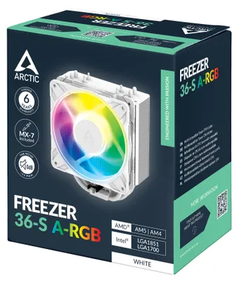 Productafbeelding van Arctic ACFRE00199A ARCTIC Kühler Freezer 36-S A-RGB (White)