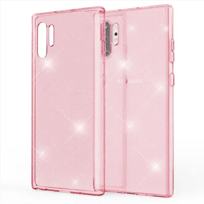 Image de Housse NALIA paillettes pour Samsung Galaxy Note10 Plus Housse silicone Housse téléphone rose
