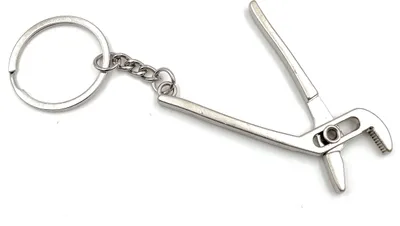 Produktbild von Onwomania Zange Knieper Werkzeug Schlüsselanhänger Metall Glücksbringer in Alu Geschenkbox, ideal zum Verschenken