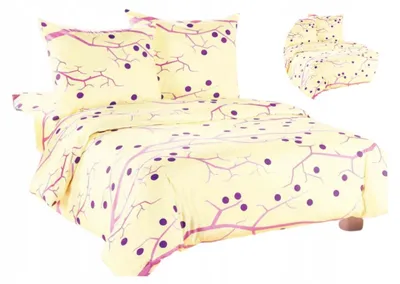 Produktbild von Textom Satin Baumwolle Bettwäsche 160x200 cm