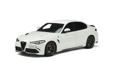 Produktbild von Alfa Romeo Giulia Quadrifoglio 2019 weiß Modellauto 1:18 Ottomobile