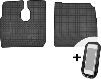 Produktbild von Gummimatten Auto Fußmatten Automatten Passgenau 2-teilig Set - passend für MAN 8-153, L2000 1994-2005