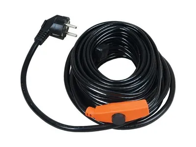 Produktbild von Frostschutz oder Frostschutzband mit eingebautem Thermostat - 2 Meter 32Watt