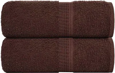Zdjęcie produktu dla Ręczniki, FROGN, 2 szt., brązowe, 30x30 cm, 360 g/m²