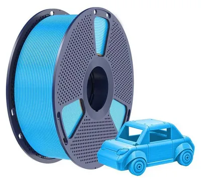 Zdjęcie produktu dla Filament PETG Sunlu, 1,75 mm, 1 kg – kolor: cyjan