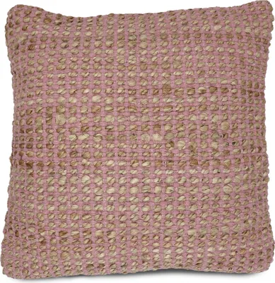Image de Sizo coussin fait main Bombay 45 x 45 cm - Rose