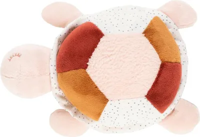 Immagine prodotto di NATTOU Giocattolo tartaruga di peluche Lapidou 4 attività 19 cm Rosa