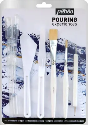 Image de Set d'accessoires Pebeo pour les techniques de pouring