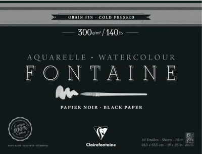 Zdjęcie produktu dla Clairefontaine 975309C Szkicownik 12 63,5 x 8,3 cm 300 g