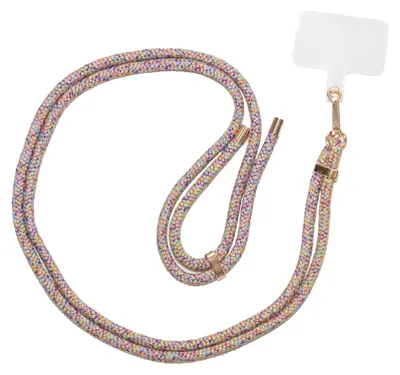 Produktbild von Universelle Handykette mit Clip und transparenter Erweiterung, Fröhliche Farben