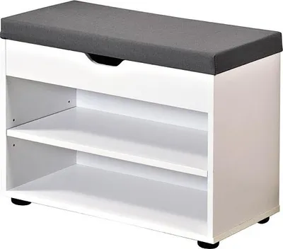 Obrázok produktu pre KESPER Botník S Podsedákom 60 X 45 X 30 cm Biela 15914