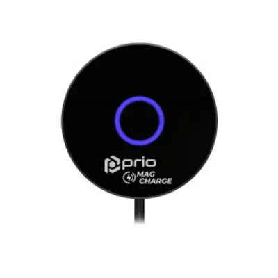 Produktbild von prio 15W Wireless Car Charger MAG (USB C) black