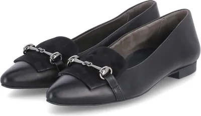 Produktbild von Paul Green Ballerinas Damen Leder Schwarz Größe: 4