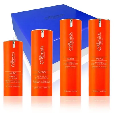Produktbild von skinChemists Anti-Aging Männer Vitamin C Vollständiges Routine-Kit