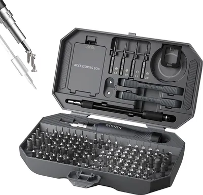 Obrázok produktu pre Presná mechanická skrutkovačová sada 164 v 1 sada opravárenských nástrojov Magnetický skrutkovač Torx pre telefón Okuliare Laptop Hodinky Fotoaparát Hračka