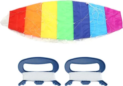 Obrázok produktu pre 1.4m/2m/2.7m Farebný Dual Line Stunt Power Sport Kite Outdoor Seaside Beach Toy