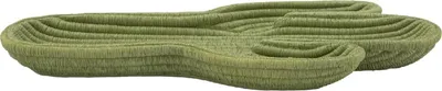 Zdjęcie produktu dla o Ferretti Misa dekoracyjna Kaktus 34x20x3 cm zielona