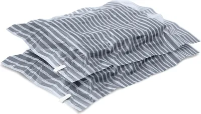 Produktbild von Domopak 913030, Weiche Kleidungsaufbewahrungstasche, Grau, Transparent, Weiß, Polyethylen, Polyethylenterephthalat, 50 cm, 70 cm