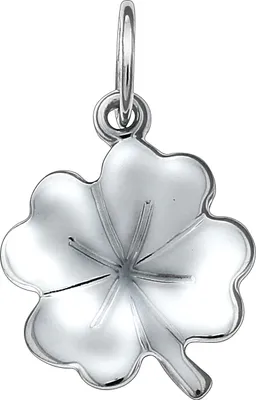 Produktbild von Kinder Anhänger 925 Sterling Silber Kleeblatt