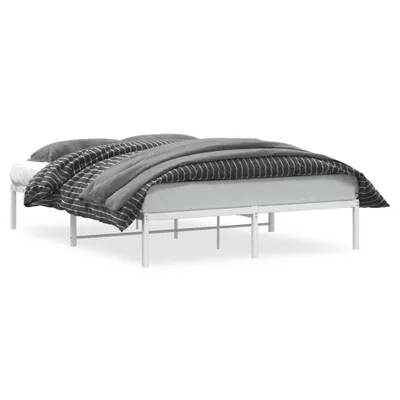 Obrázek produktu pro Kovový rám postele bílý 150 x 200 cm