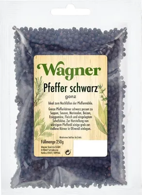 Produktbild von Pfeffer schwarz ganz