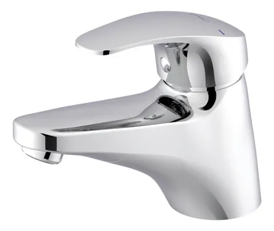 Produktbild von Lenz KIANA Waschtischarmatur Chrom, Einhebelmischer mit herausziehbarer Handbrause, EasyClean Mischdüse, Push-to-open Ventil, 44320002