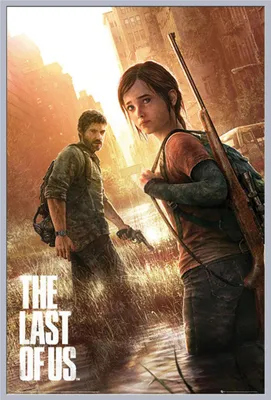 Produktbild von Last of Us, The - Poster - Key Art  + Wechselrahmen, Shinsuke® Maxi Kunststoff silber, Acryl-Scheibe