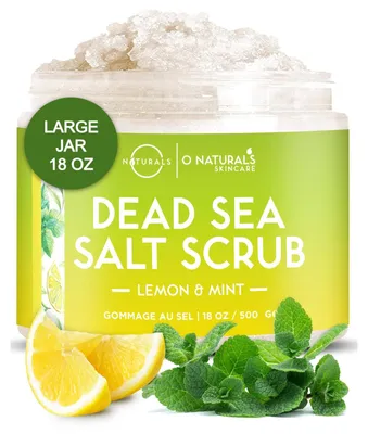 Productafbeelding van Lichaamsscrub - Dode Zee zout - Citroenolie - 500 g - Exfoliërend