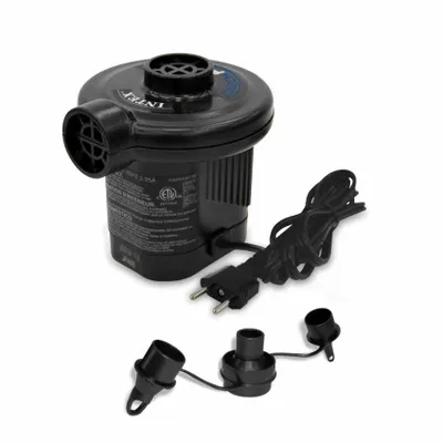 Obrázek produktu pro Intex 66620 Elektrická vzduchová pumpa pro nafukování matrací 1,6 Quickfill Socket